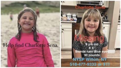 Hallan viva a la niña Charlotte Sena: Hay un sospechoso detenido