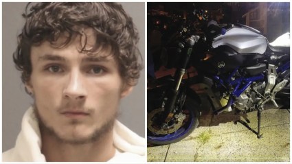 Cody Heron: Motociclista atacó un automóvil con niños adentro en Filadelfia