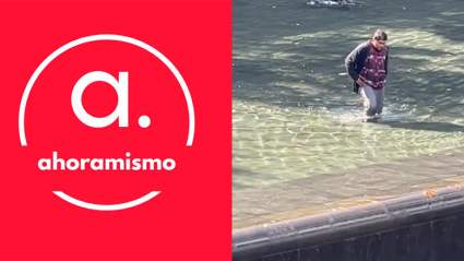Hombre se lanza a fuente del Memorial 9/11 en Nueva York [VIDEO]