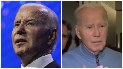 El presidente Joe Biden fue viral por las fotos de su mentón [VER]