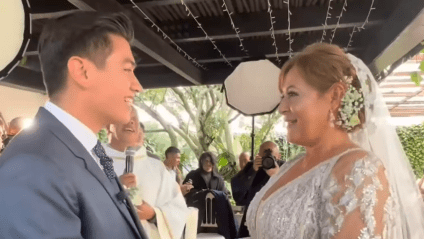 Alina Lozano se casó con su novio Jim Velásquez [FOTOS]