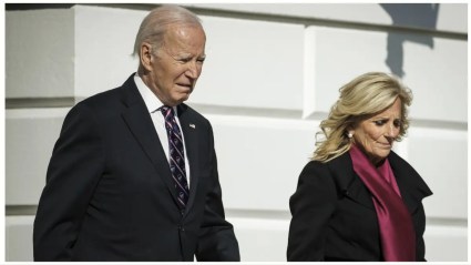 Manifestantes pro palestinos acechan a Biden en su residencia de Delaware [VER]