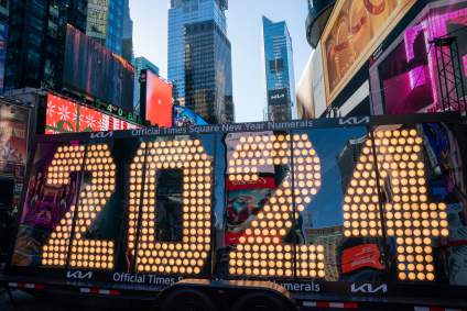 Ver la celebración de Año Nuevo 2024 en Times Square – LIVE STREAM