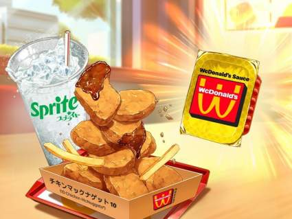 McDonald’s crea WcDonald’s, comida rápida inspirada en el anime