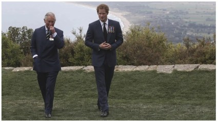 El Príncipe Harry aterrizó en Londres para visitar a su padre