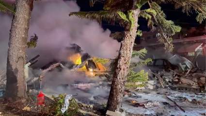 Avioneta se estrelló en parque de casas móviles de Florida