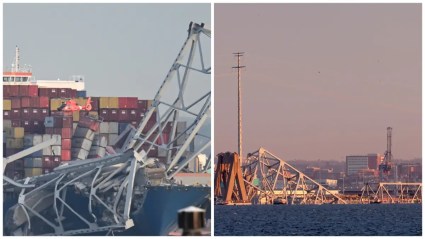 Puente en Baltimore se derrumba tras ser golpeado por un barco [VIDEO]