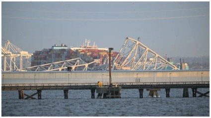 Colapsó puente en Baltimore: Buscan a las víctimas