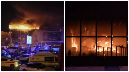 Ataque en una sala de conciertos en Moscú dejó 40 muertos