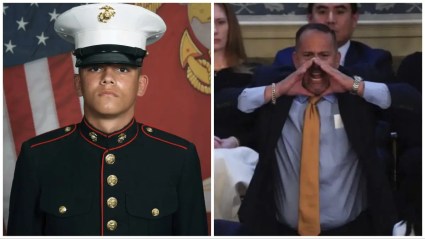Padre de un militar fallecido es arrestado por interrumpir a Joe Biden en el Congreso