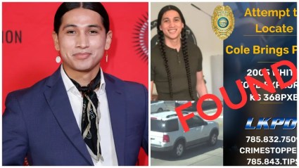 Encuentran muerto al actor Cole Brings Plenty