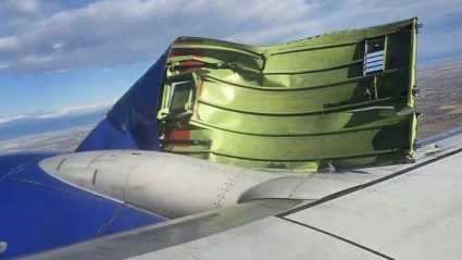 Avión de Southwest Airlines pierde la cubierta del motor durante despegue [VIDEO]