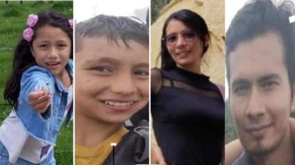 Desaparecen pareja de colombianos y sus dos hijos en México