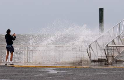 El huracán Debby toca tierra en el norte de Florida [VER]