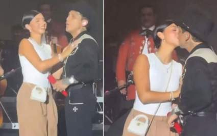 Nodal presenta a Ángela Aguilar como su “señora esposa” [VIDEO]