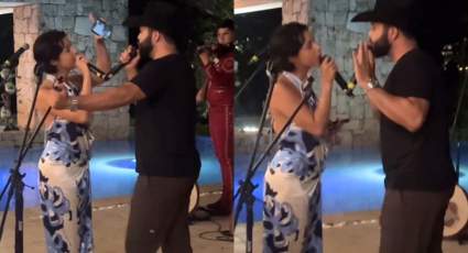 Ángela Aguilar revive rumores de embarazo con este vestido [VIDEO]