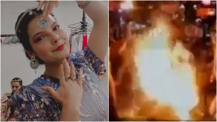 Bailarina Laura Villamil se incendió en Andrés Carne de Res [VIDEO]