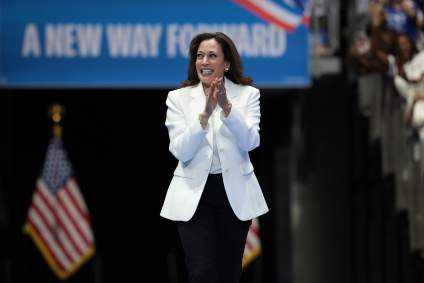 ¿Kamala Harris tiene hijos?